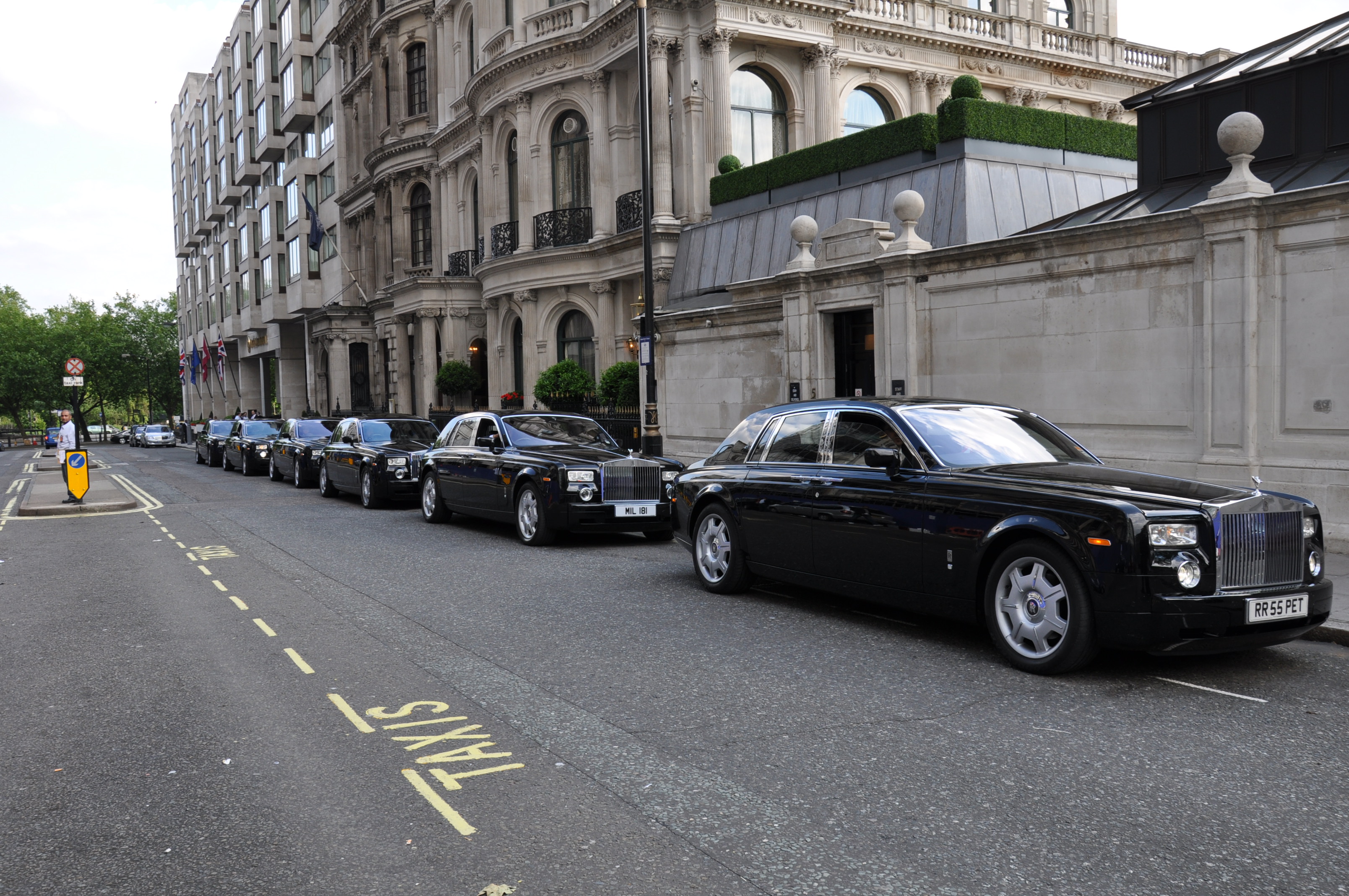 London park lane Corporate event